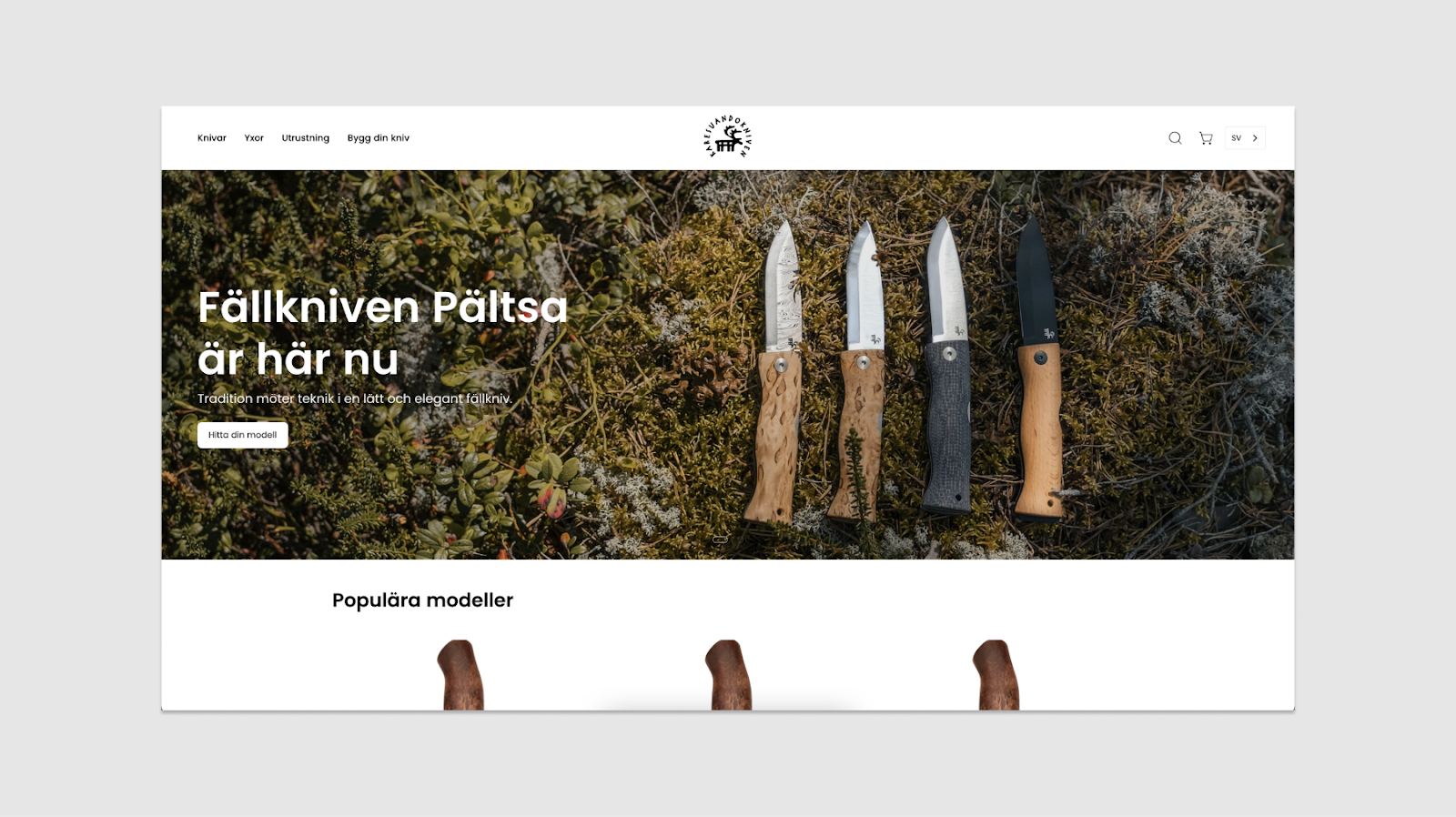 Karesuandokniven produkter
