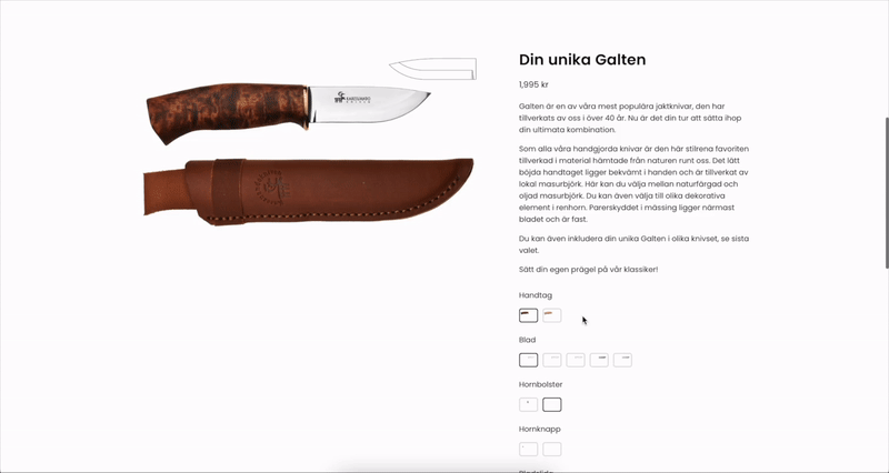 Knivkonfigurator