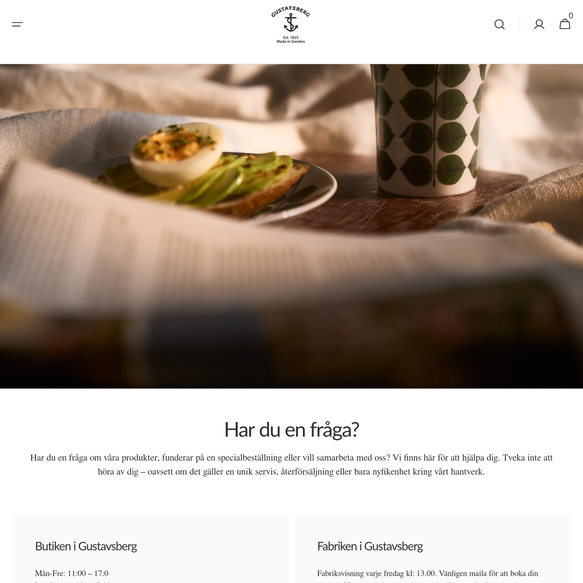 Gustafsberg screnshot - fraga